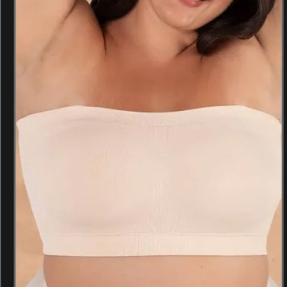 Truekind Convertible Strapless Bandeau Bra Color Chai